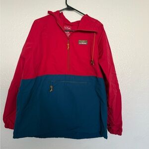 LL Bean women’s mountain Anorak jacket